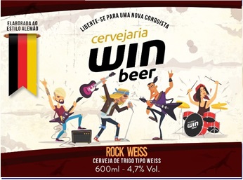 Rótulo Rock Weiss, Weissbier